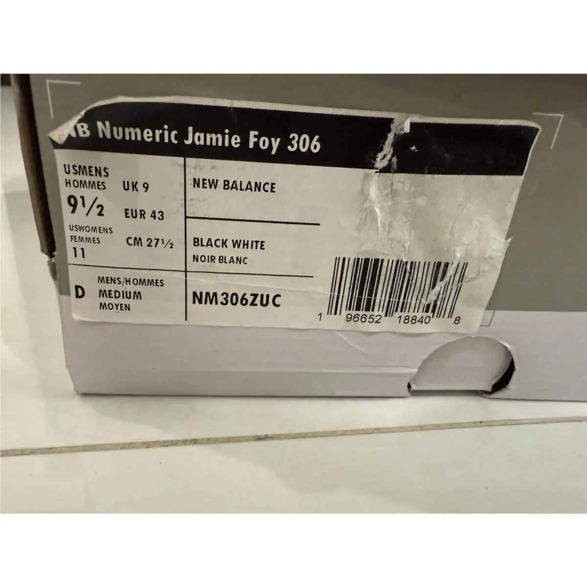 New Balance shoes - New Balance 306 - NM306ZUC - Black 9