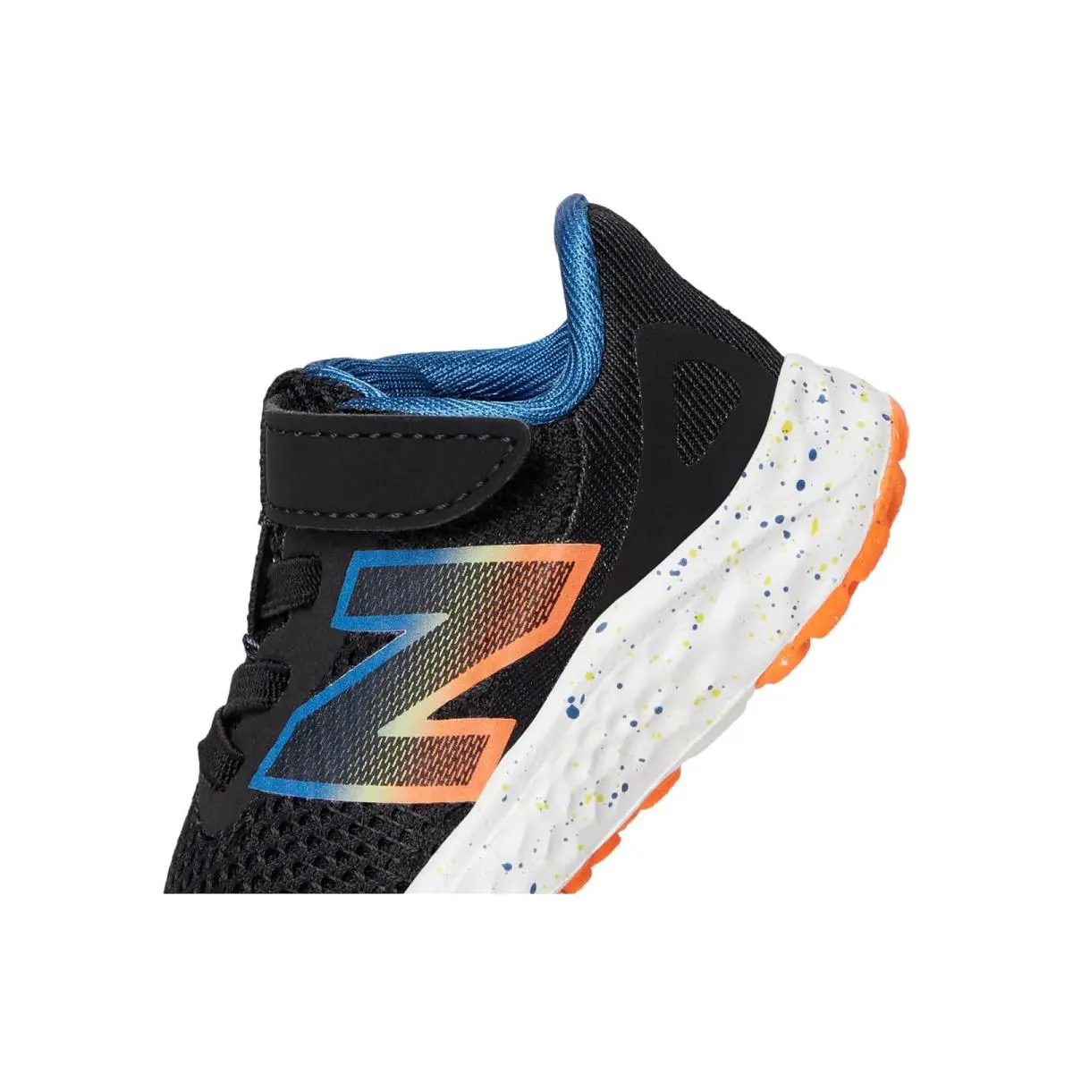 New Balance shoes - Black/Blaze Orange/Blue Agate 4