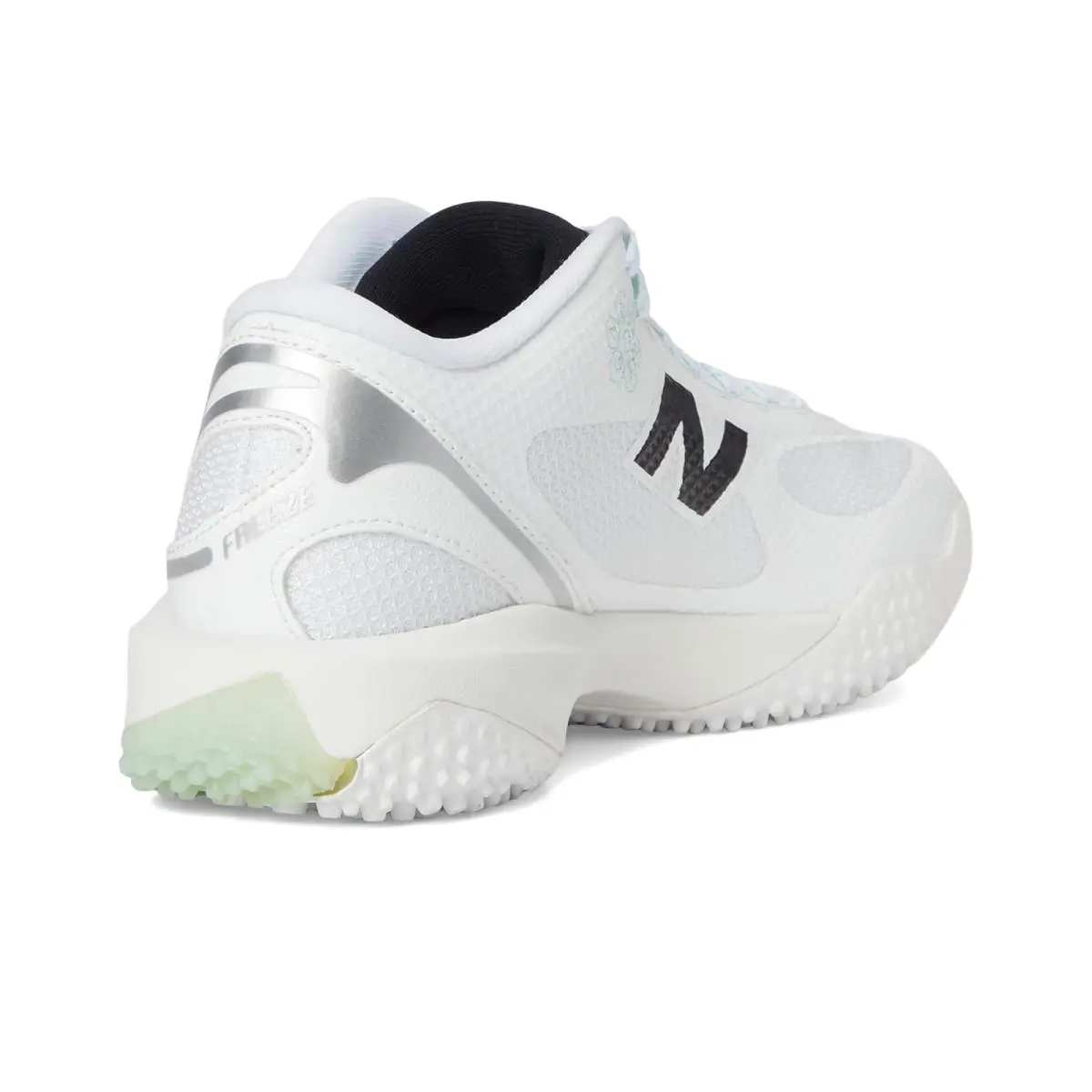New Balance shoes - White/Black/Silver Metallic 3