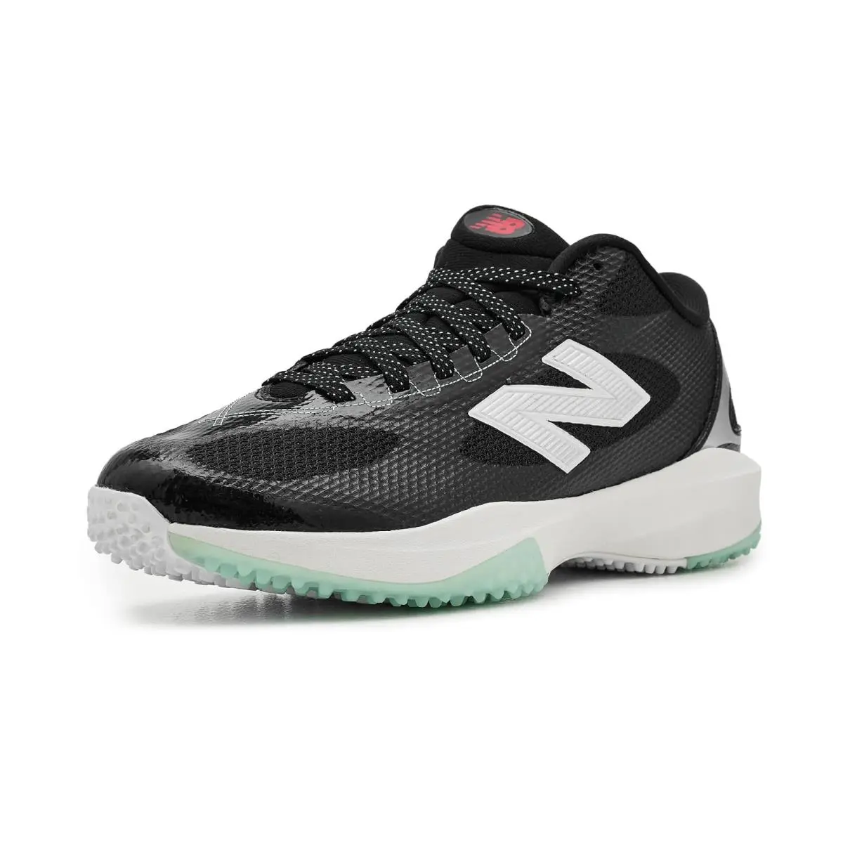 New Balance shoes - Black/White/Silver Metallic 6