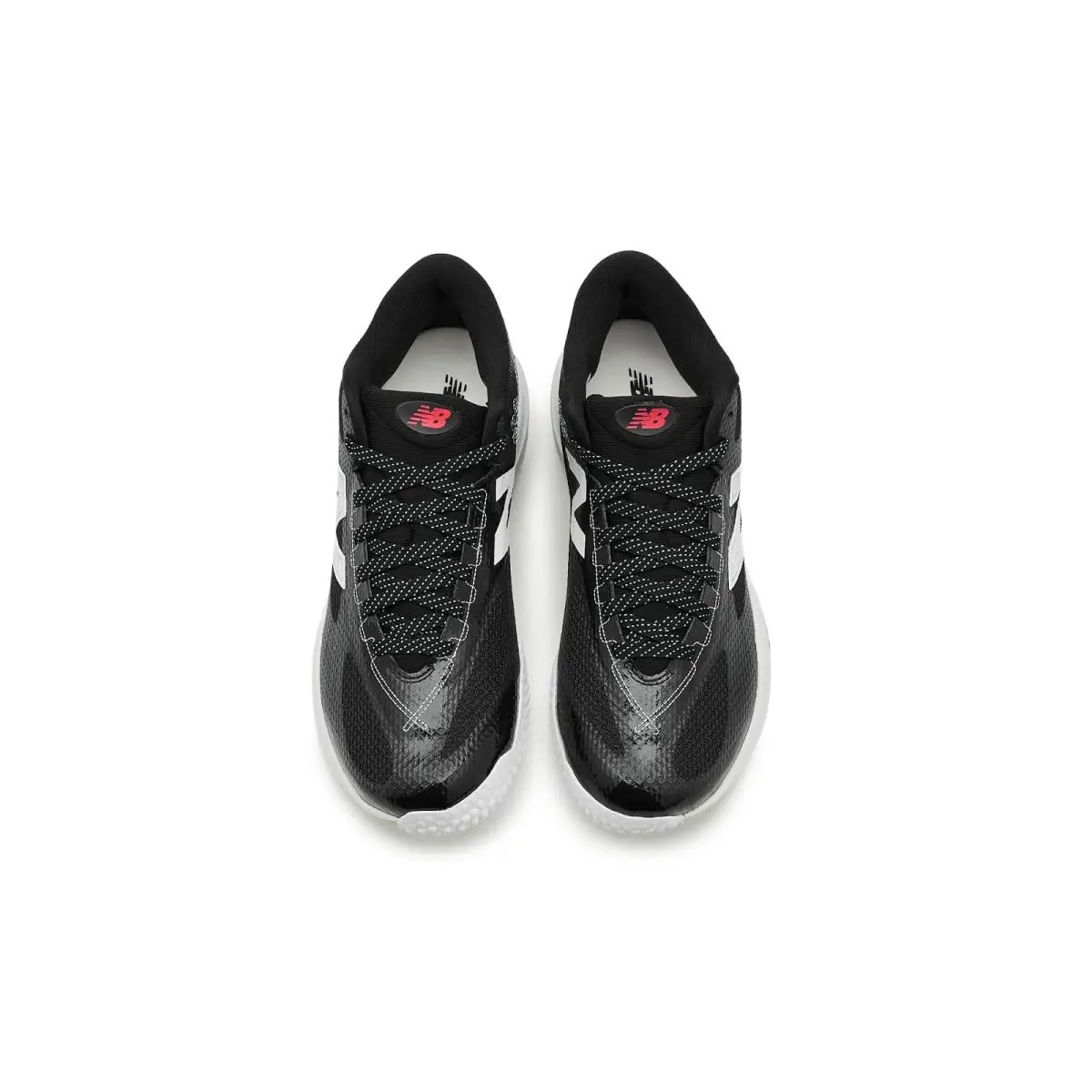 New Balance shoes - Black/White/Silver Metallic 7