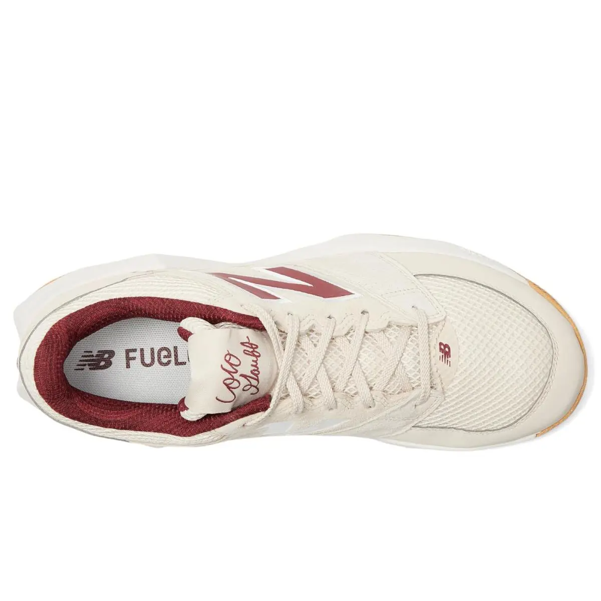 New Balance shoes - Bisque/Monarch Burgundy/Gum 14