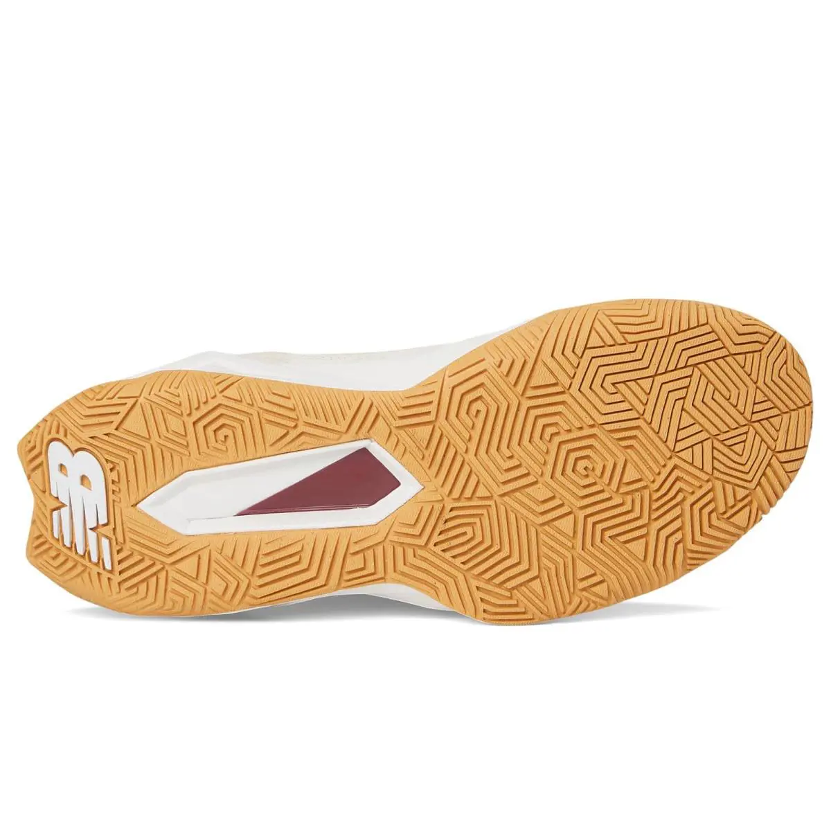 New Balance shoes - Bisque/Monarch Burgundy/Gum 15