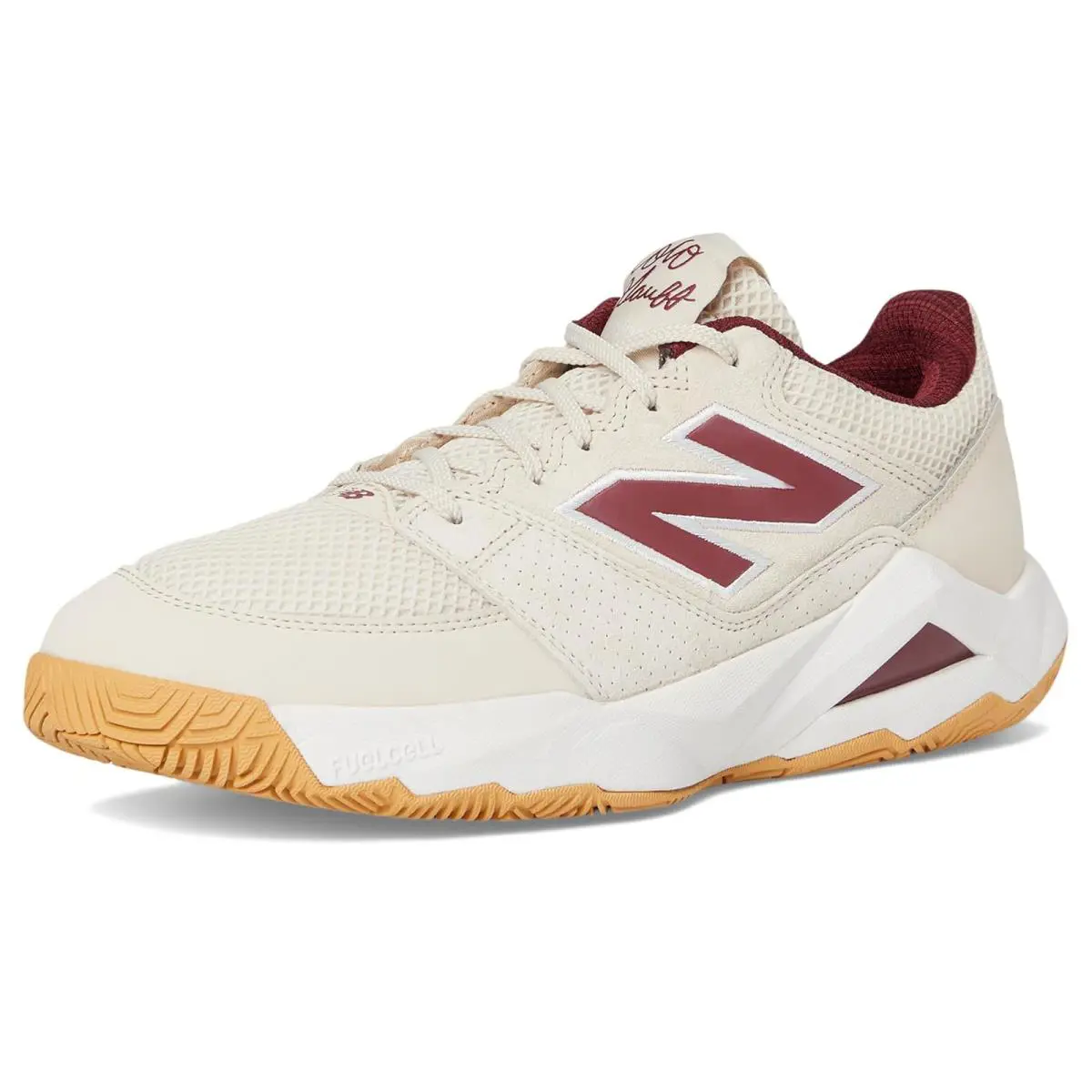 New Balance shoes - Bisque/Monarch Burgundy/Gum 19