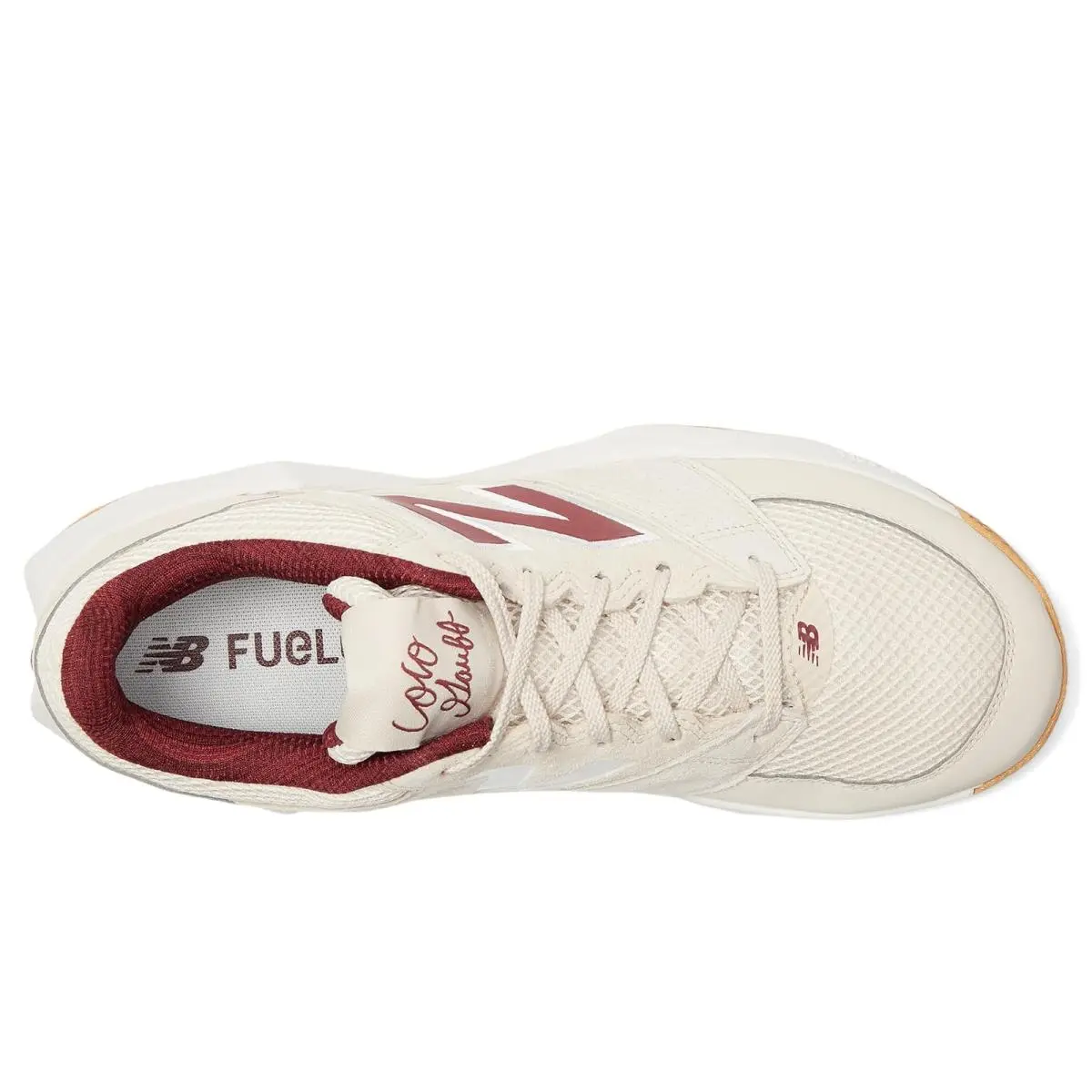 New Balance shoes - Bisque/Monarch Burgundy/Gum 7