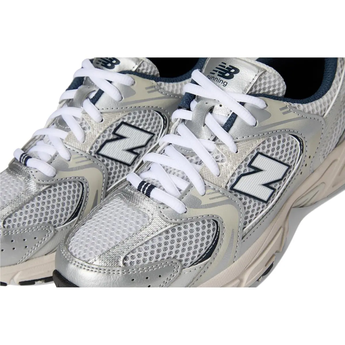New Balance shoes - Grey Matter/Pink Salt 46