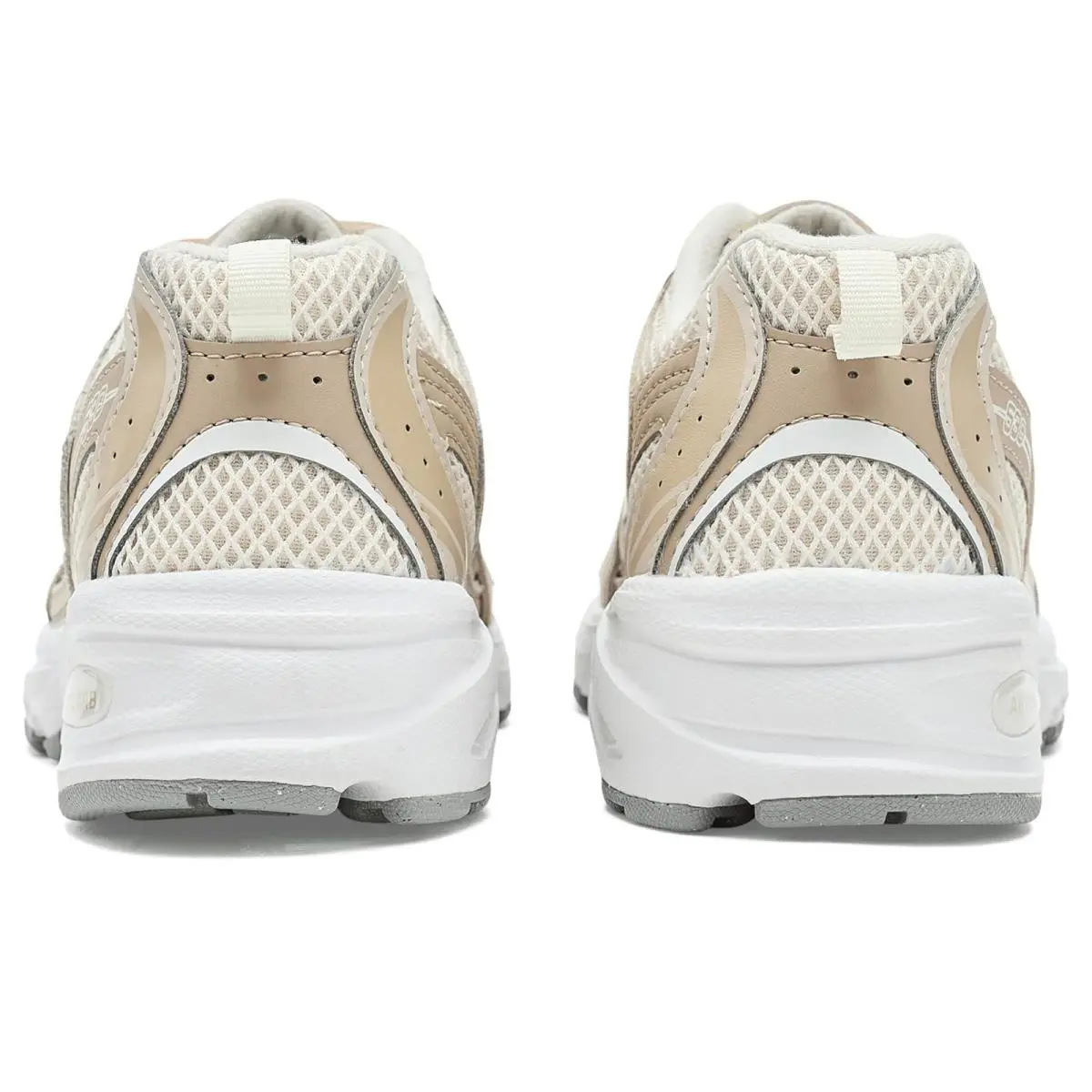 New Balance shoes - Grey Matter/Pink Salt 26