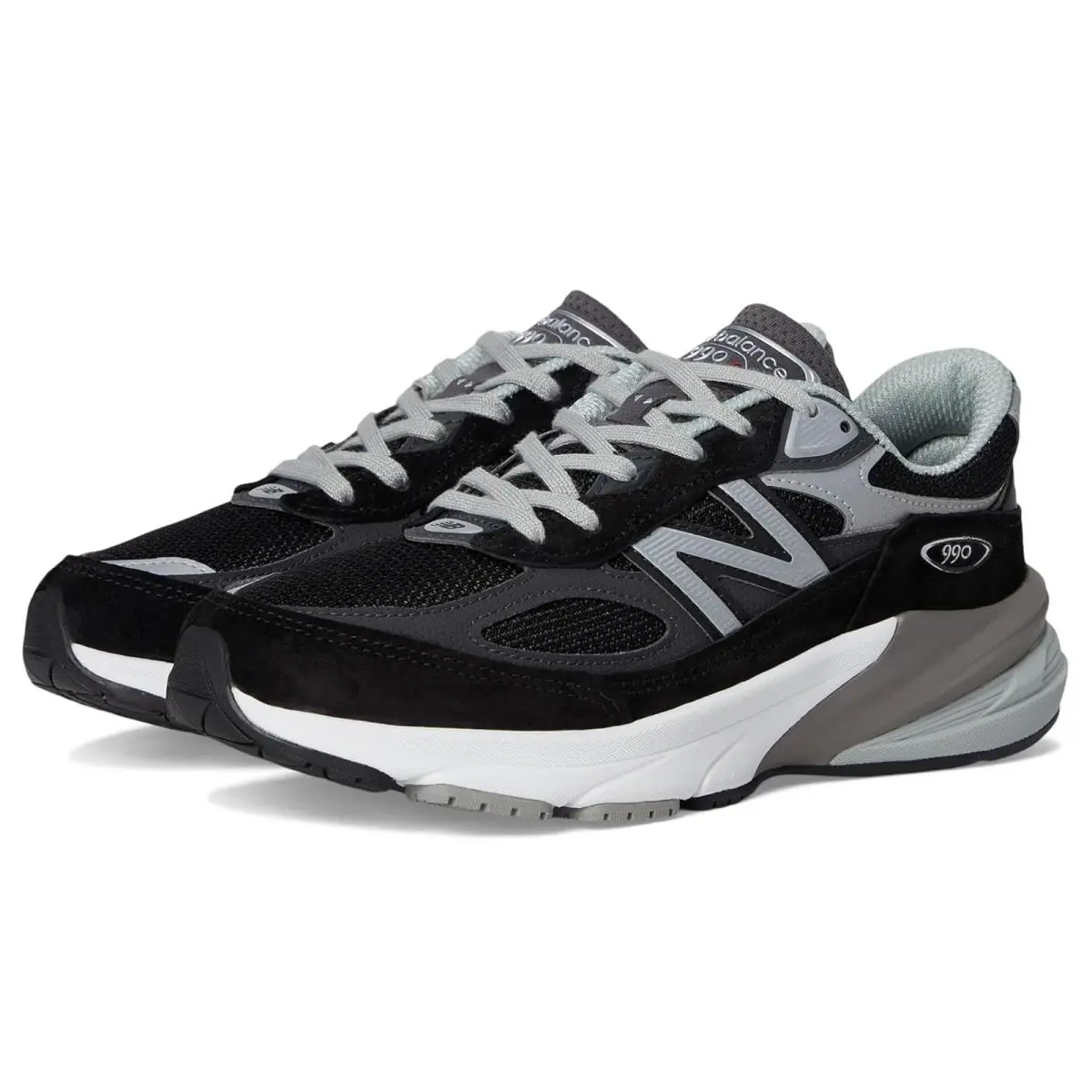 Woman`s Sneakers Athletic Shoes New Balance Classics Made in Usa 990v6 - Black/Black