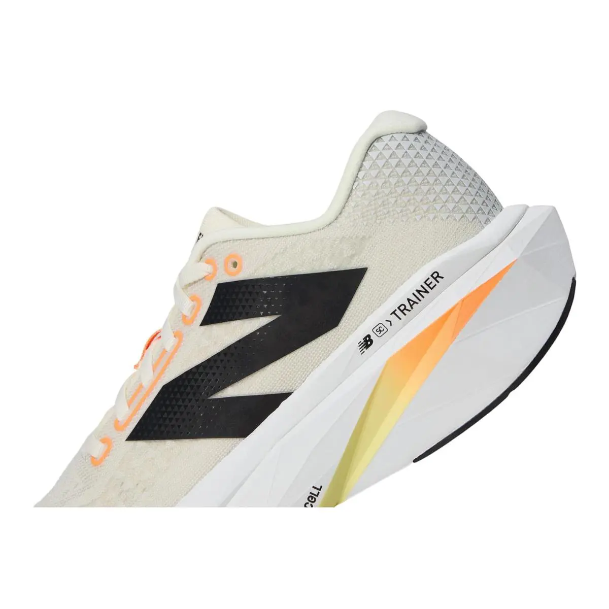 New Balance shoes - Angora/Hot Mango/Black 4