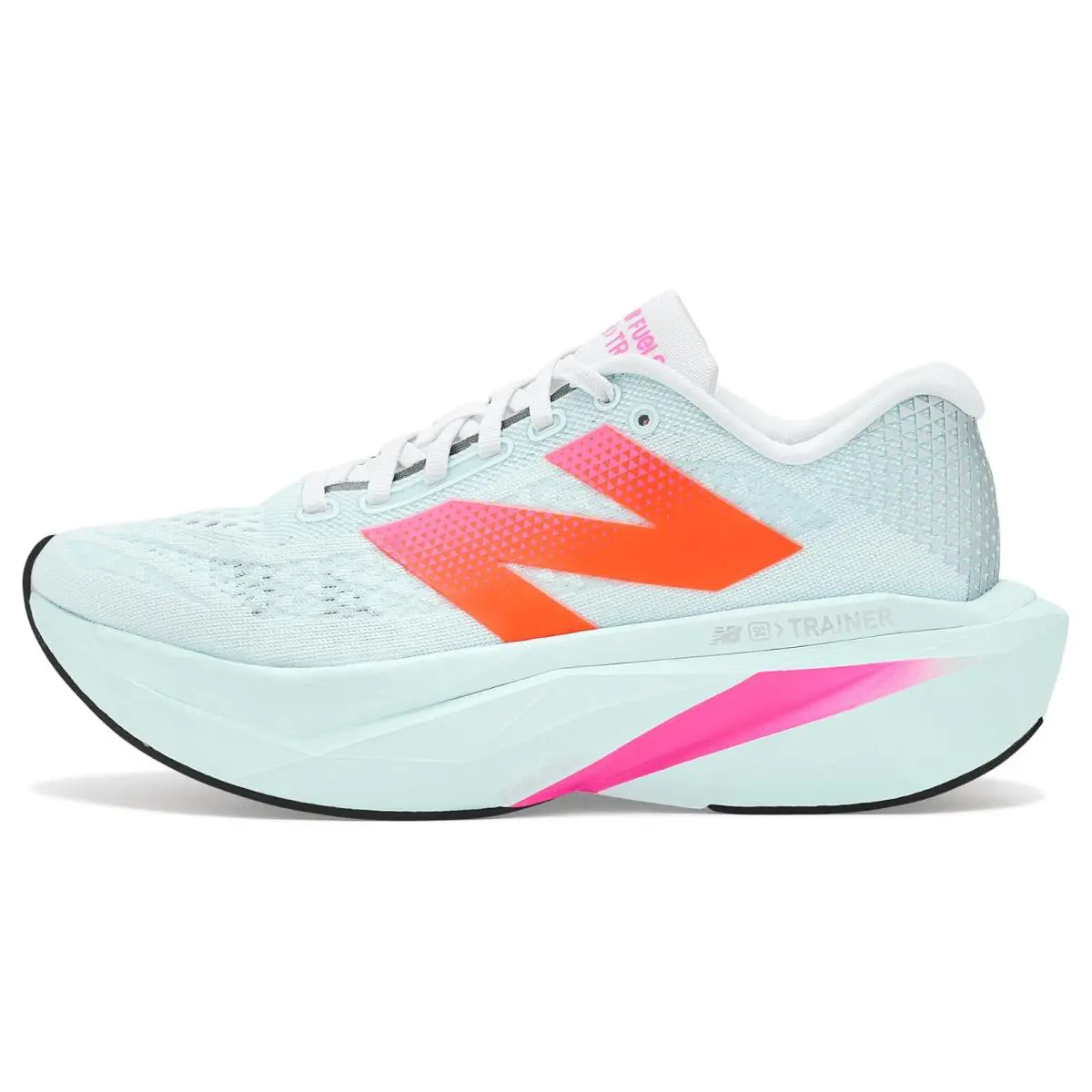 New Balance shoes - Angora/Hot Mango/Black 16