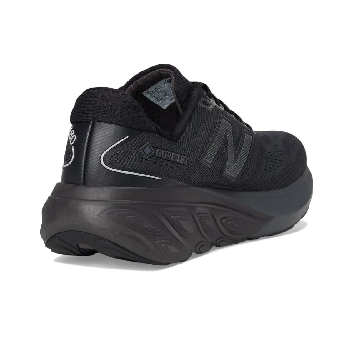New Balance shoes - Black/Castlerock/Silver Metallic 10