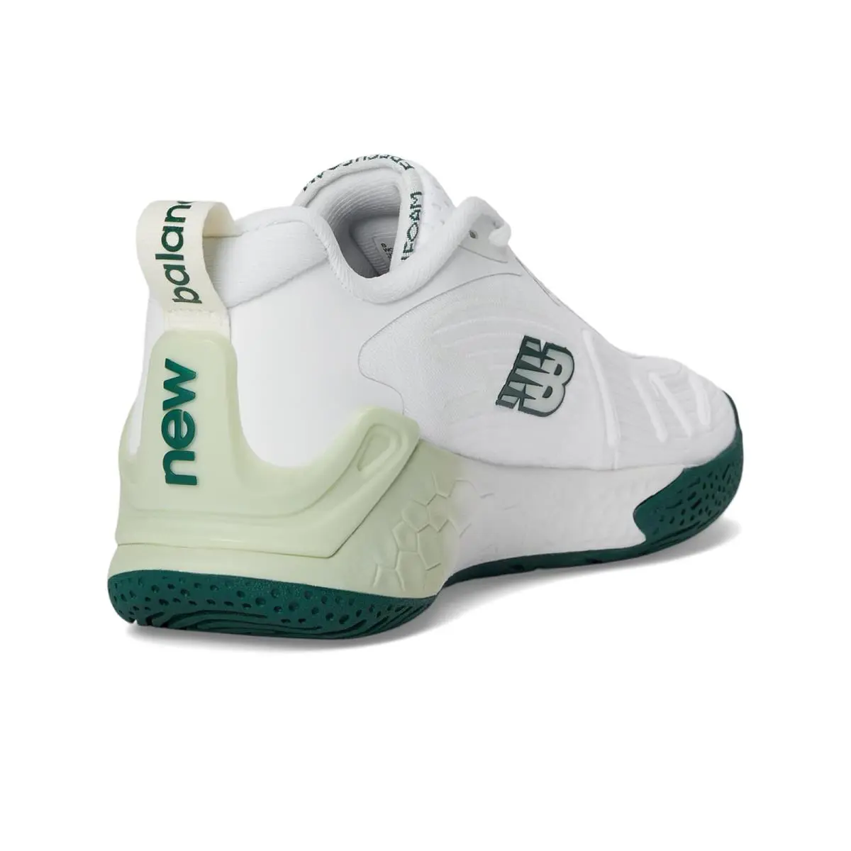 New Balance shoes - White/Marsh Green 3