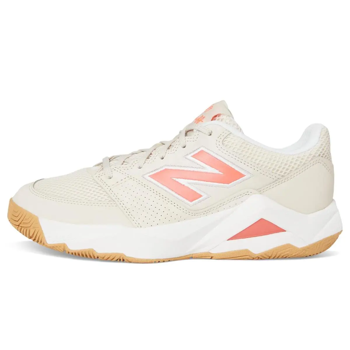 New Balance shoes - Bisque/Urgent Red 16