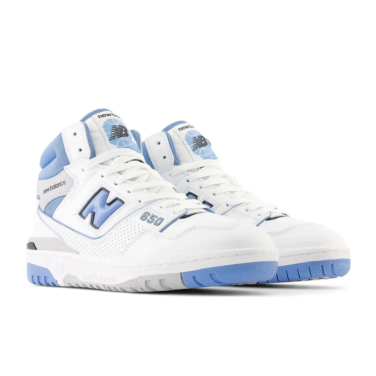 New Balance 650R BB650RCK Sneakers Men`s White Blue Leather Lifestyle Shoes
