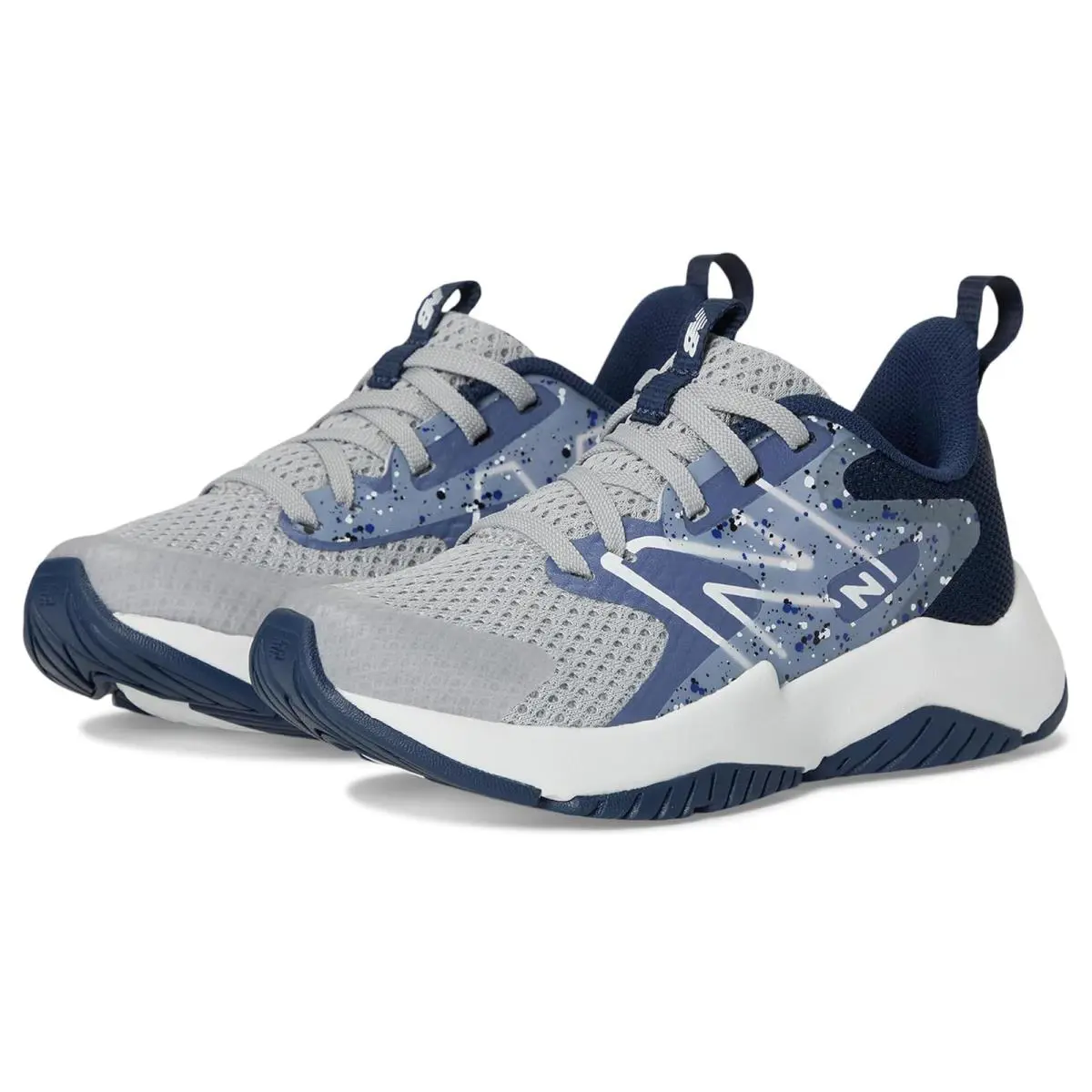 New Balance shoes - Grey Matter/Mint Flash/Mosaic Green 27
