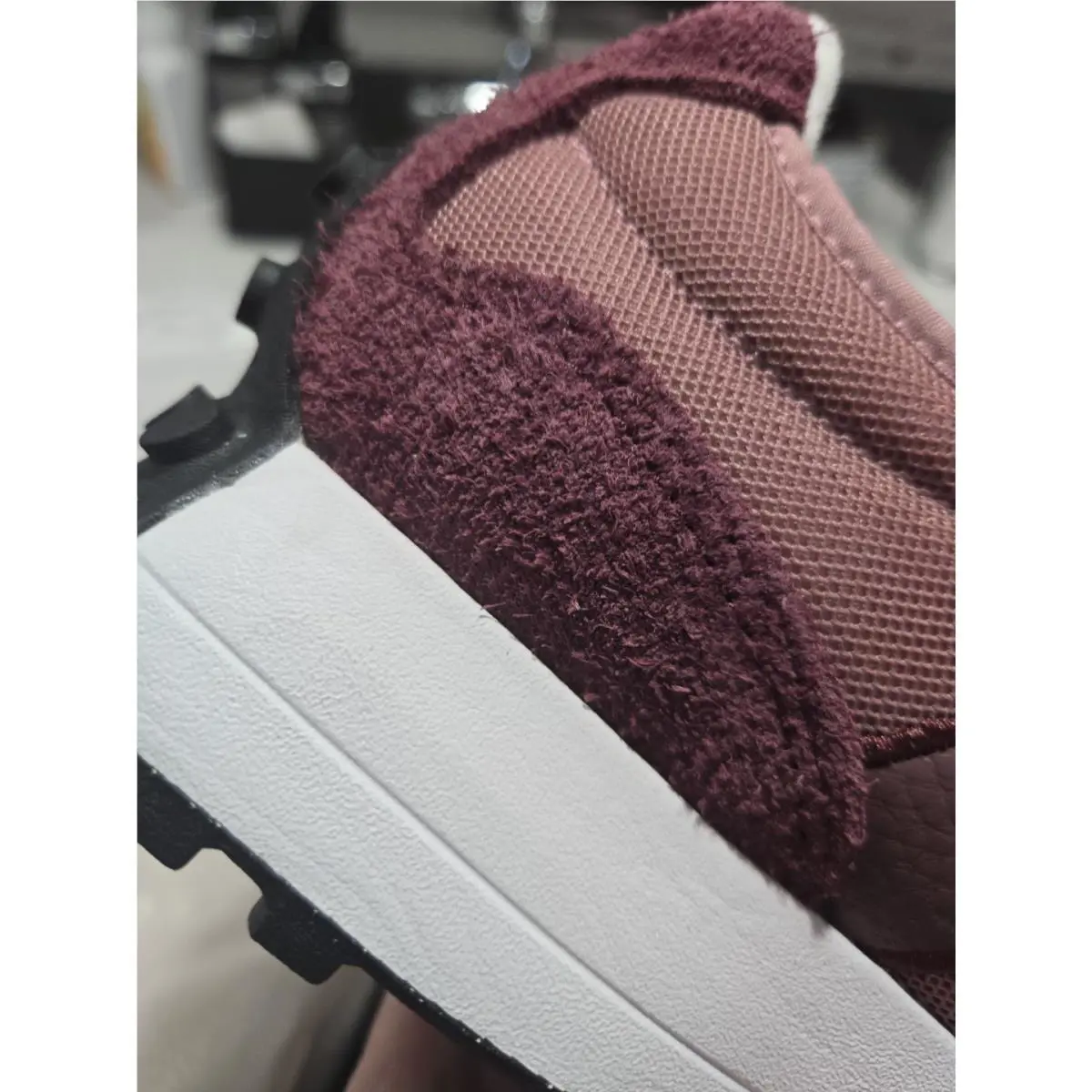 New Balance shoes - New Balance® Men`s 10 D Classics 327 Sneakers in Burgundy Shadow - U327MB - Red (UPC: 197375750507) 3