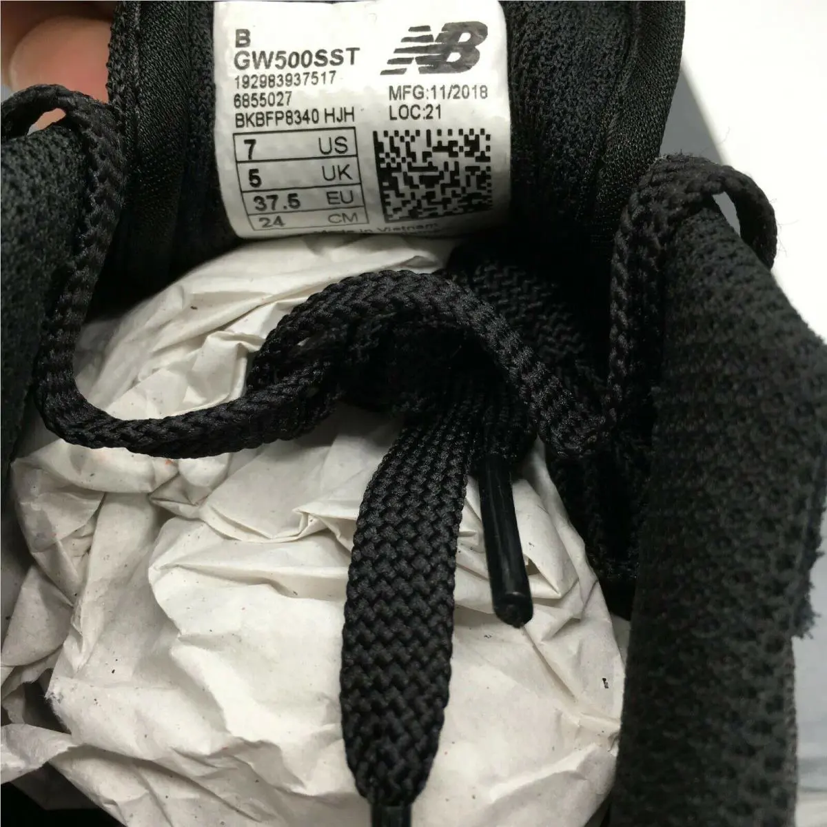New Balance shoes - New Balance 500 - GW500SST - Black (UPC: 192983937524) 9
