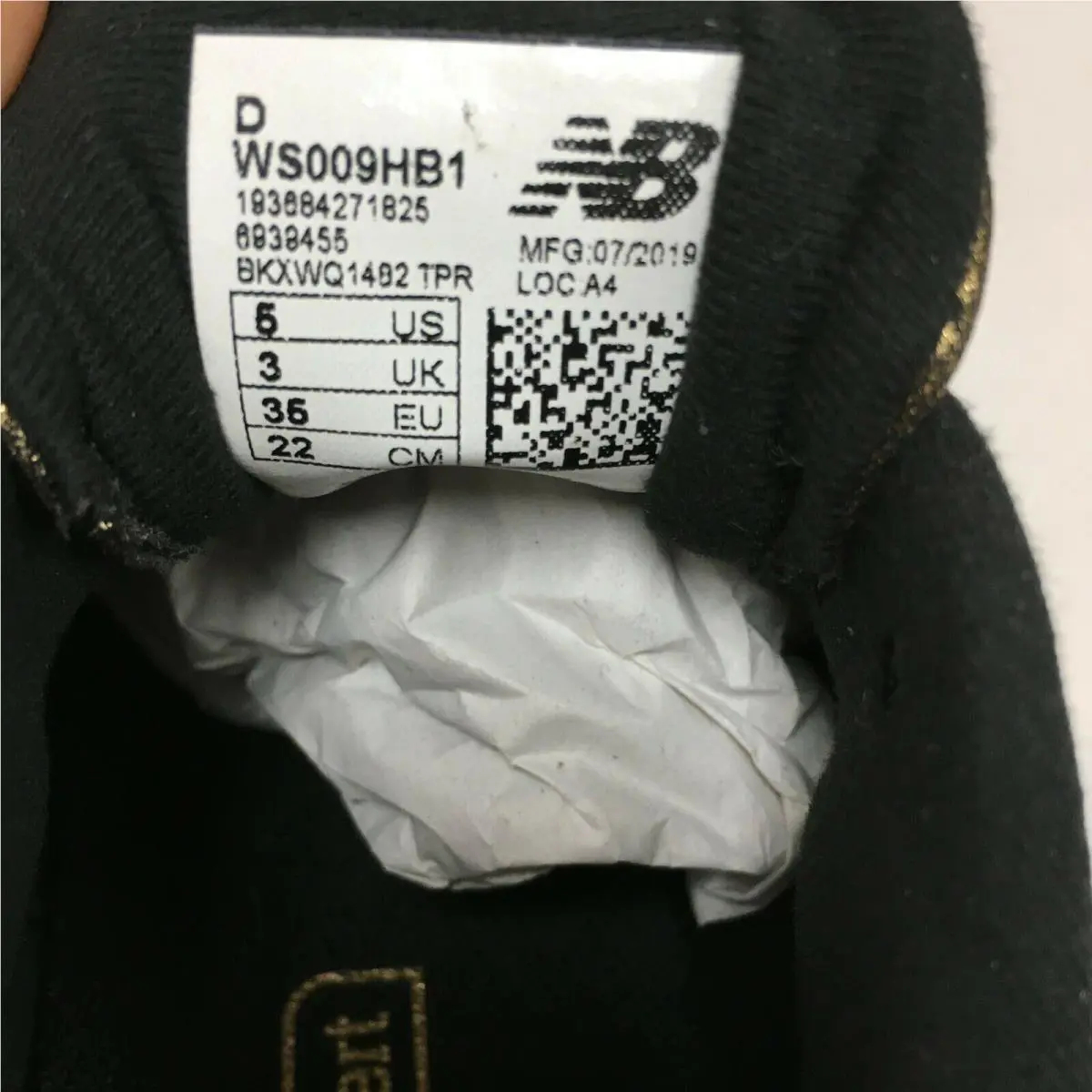 New Balance shoes - New Balance 009 - WS009HB1 - Black (UPC: 193684271825) 9
