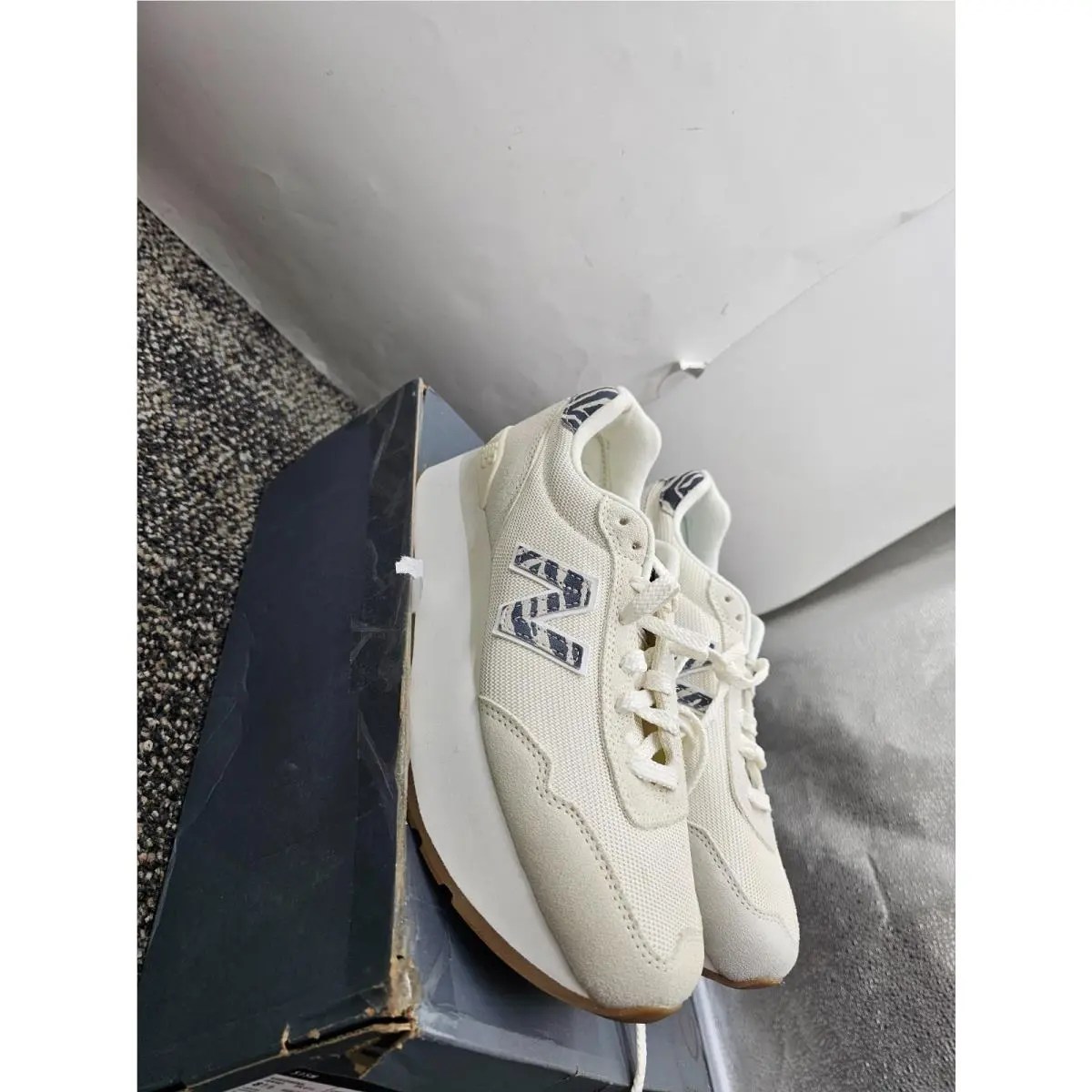 New Balance shoes - 515H - WL515HDD - White/Beige (UPC: 197966686116) 1