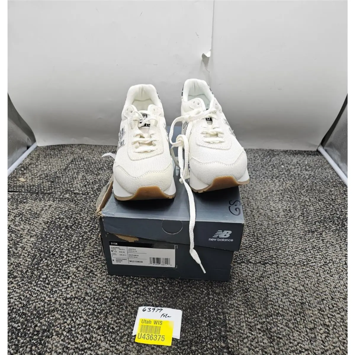 New Balance shoes - 515H - WL515HDD - White/Beige (UPC: 197966686116) 5