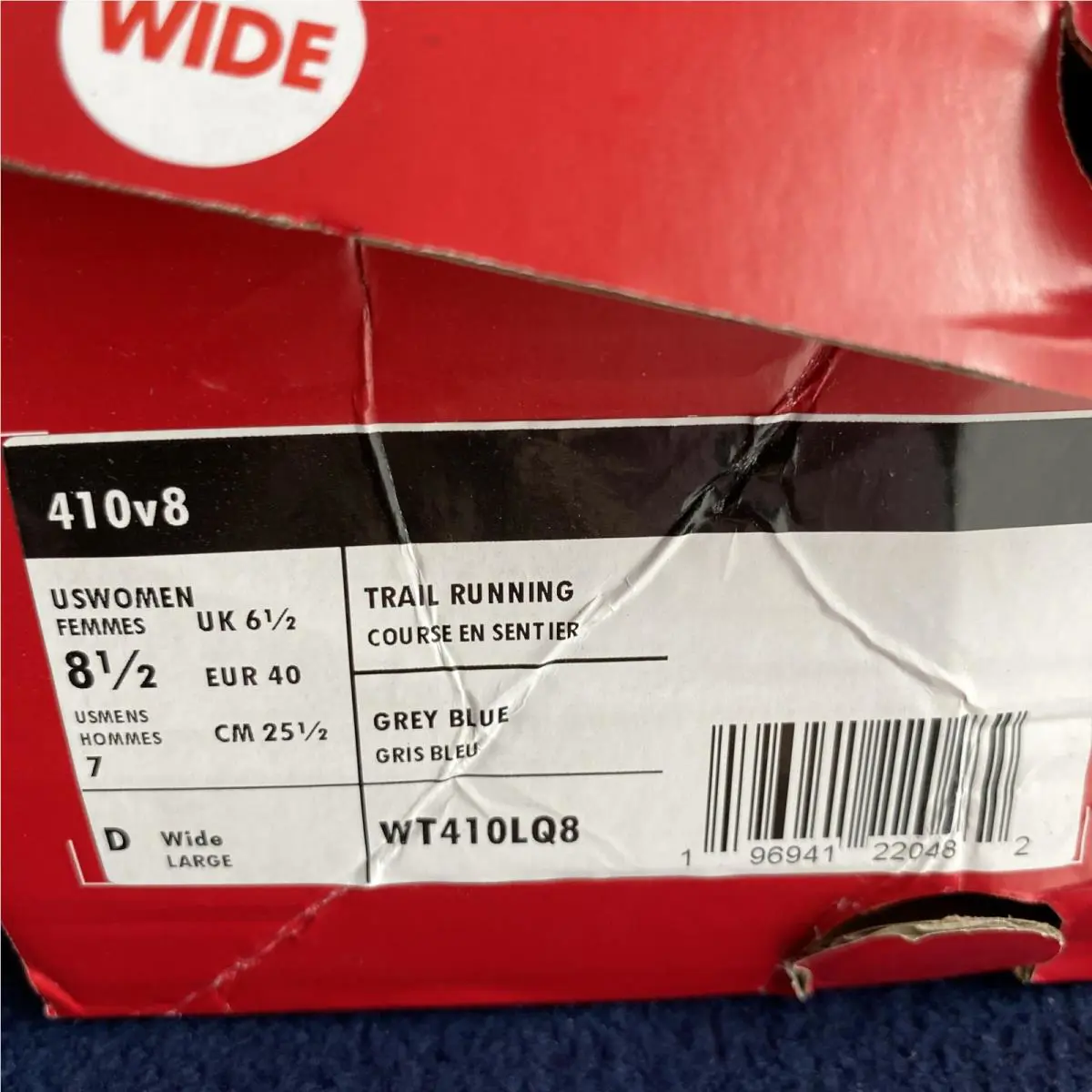 New Balance shoes - New Balance Trail - Trail - Gray 7