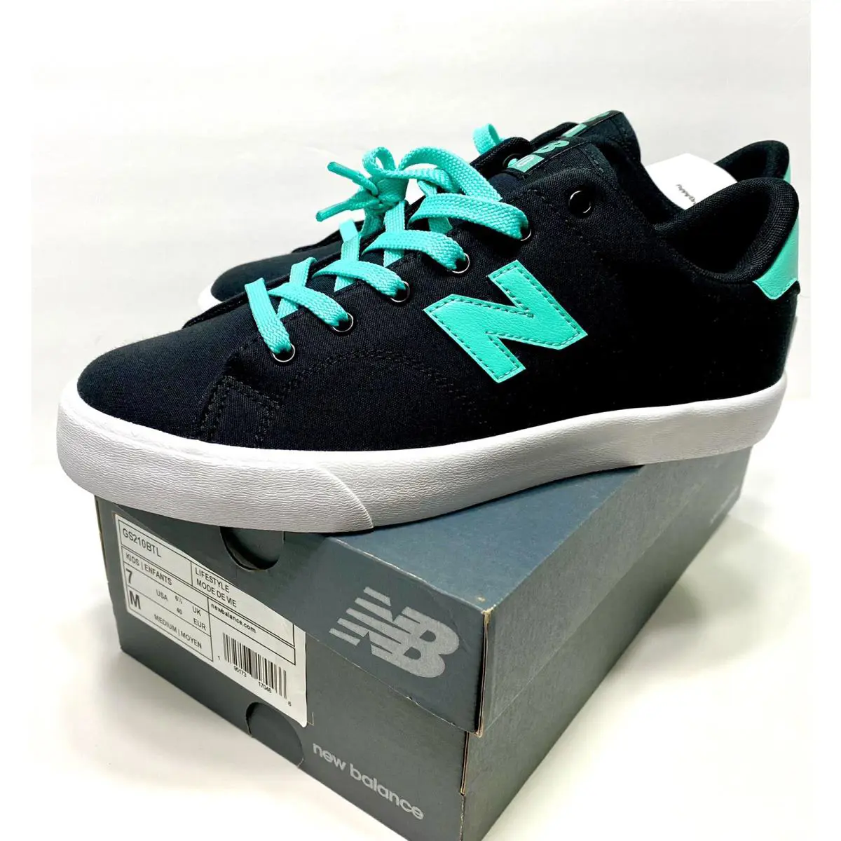 New Balance shoes - New Balance 210 - GS210BTL - Black (UPC: 195173170466) 0