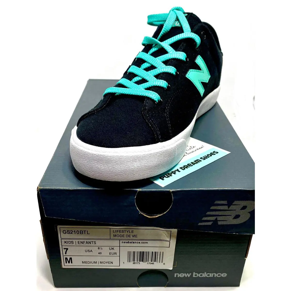 New Balance shoes - New Balance 210 - GS210BTL - Black (UPC: 195173170466) 1