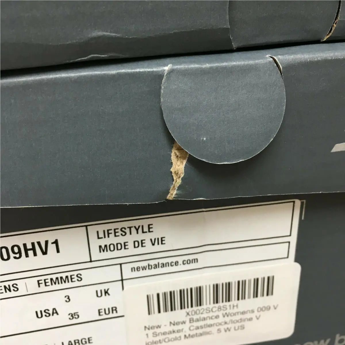 New Balance shoes - New Balance 009 - WS009HV1 - Grey (UPC: 193684271245) 10