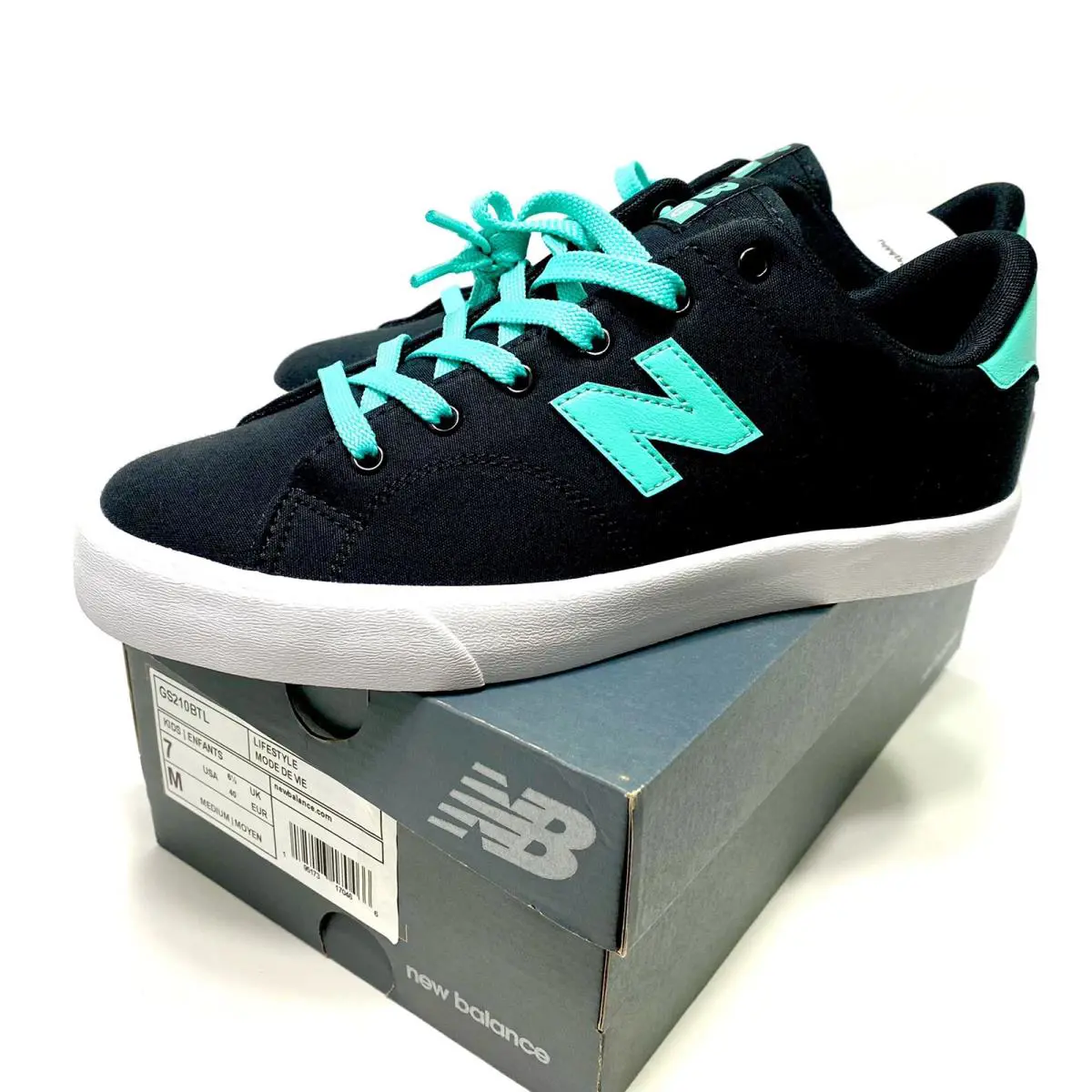 New Balance shoes - New Balance 210 - Black Teal (UPC: 195173170459) 1