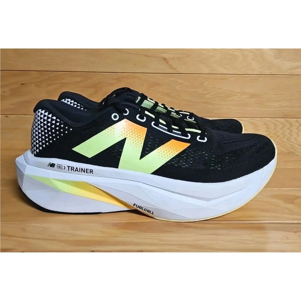 New Balance shoes - New Balance FuelCell SuperComp Trainer v3 - MRCXLB4 - Black, Manufacturer: Black/Phantom/Bleached Lime Glo (UPC: 197966047368) 0
