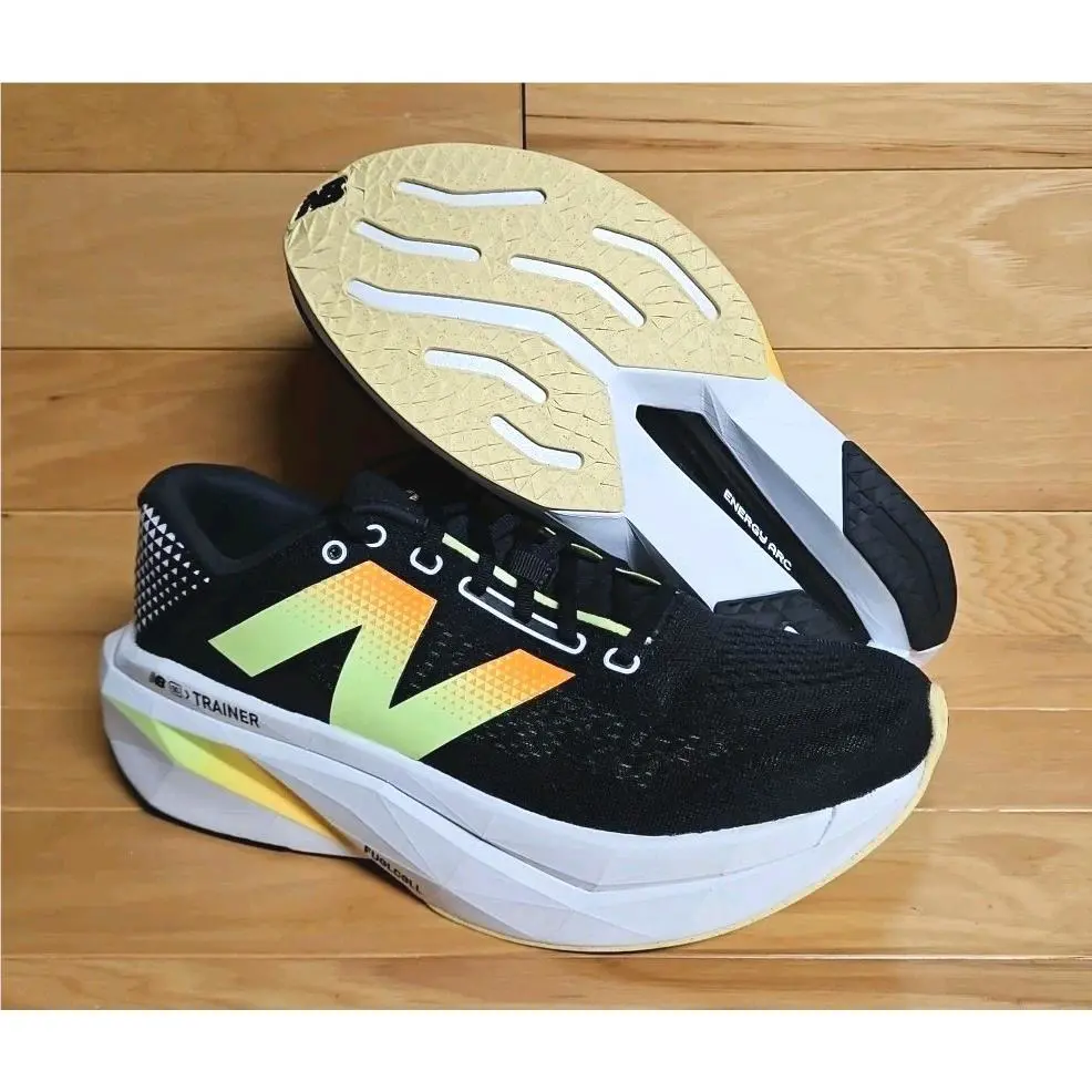 New Balance shoes - New Balance FuelCell SuperComp Trainer v3 - MRCXLB4 - Black, Manufacturer: Black/Phantom/Bleached Lime Glo (UPC: 197966047368) 2