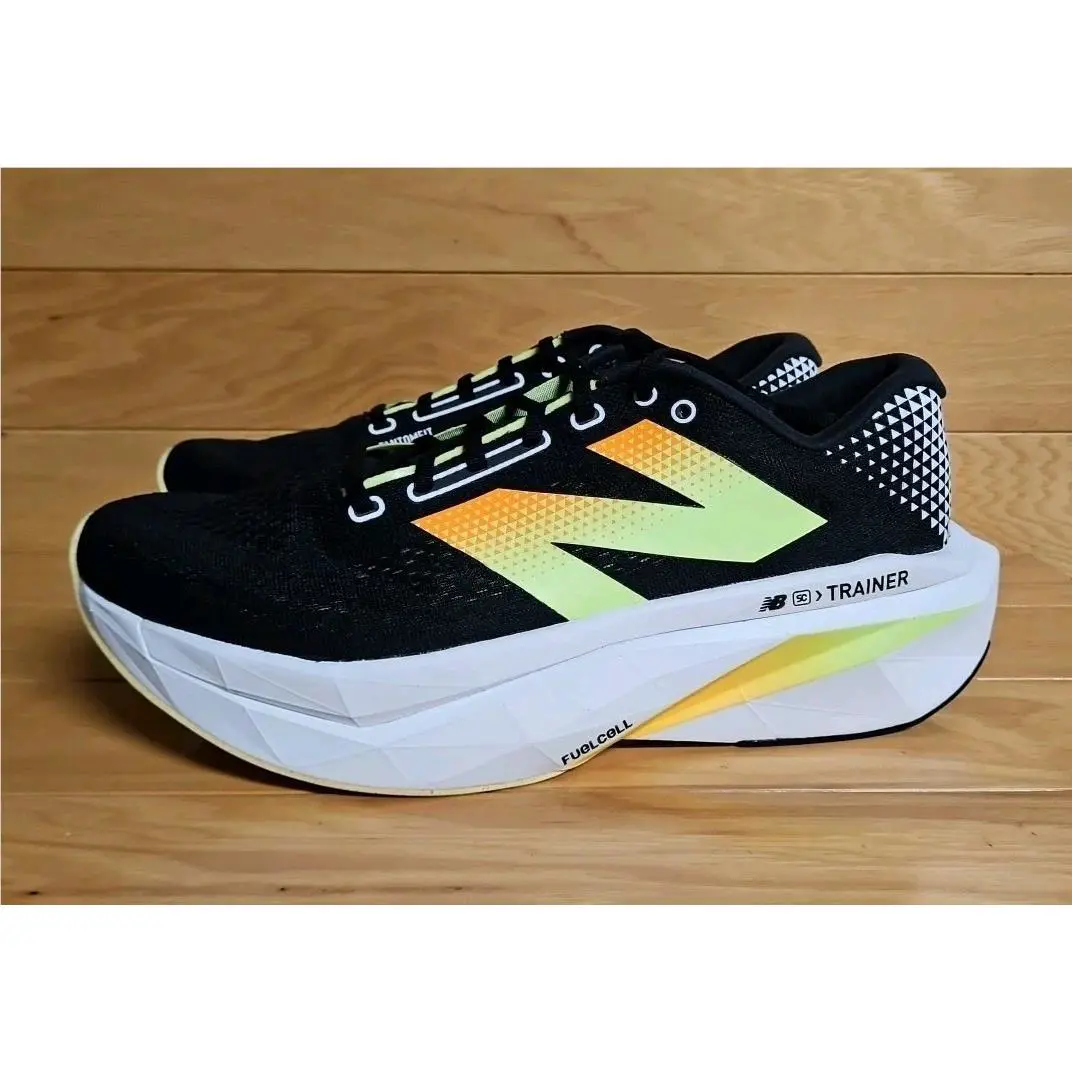 New Balance shoes - New Balance FuelCell SuperComp Trainer v3 - MRCXLB4 - Black, Manufacturer: Black/Phantom/Bleached Lime Glo (UPC: 197966047368) 5