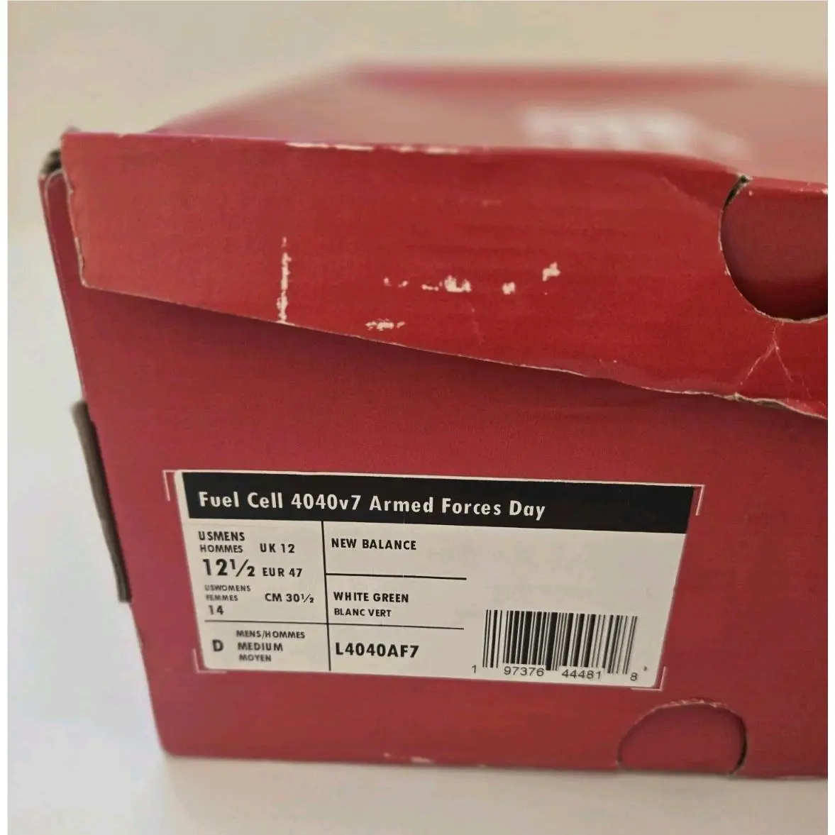 New Balance shoes - New Balance 4040v7 - White (UPC: 197376444818) 7