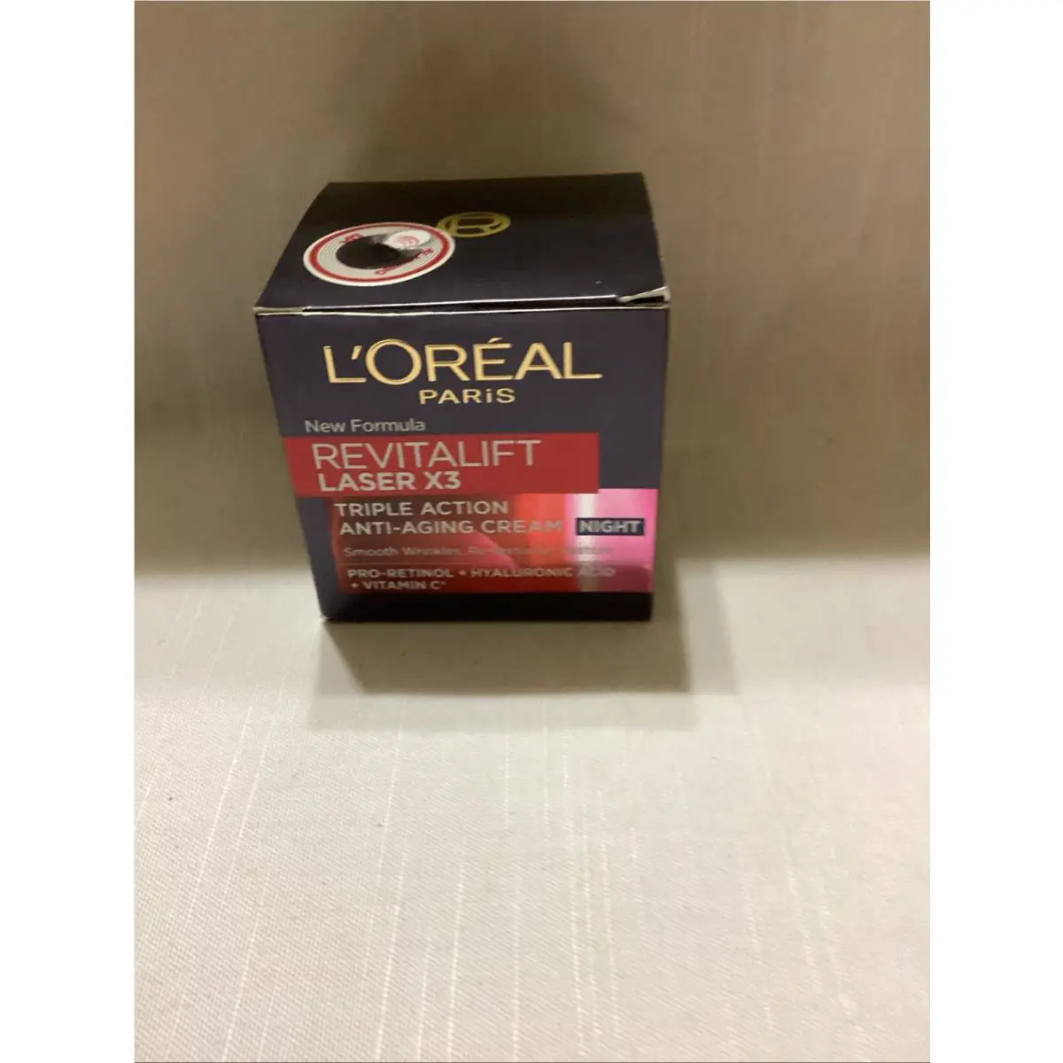 Loreal Revitalift Laser X3 Triple Action Anti Aging Night Cream 1.69fl