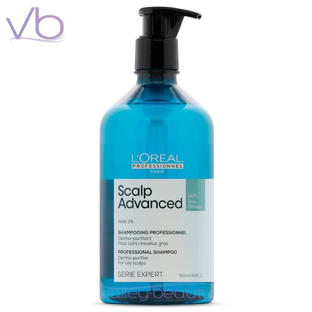 L`oreal Serie Expert Scalp Advanced Dermo Purifier Anti-oiliness Shampoo 16oz