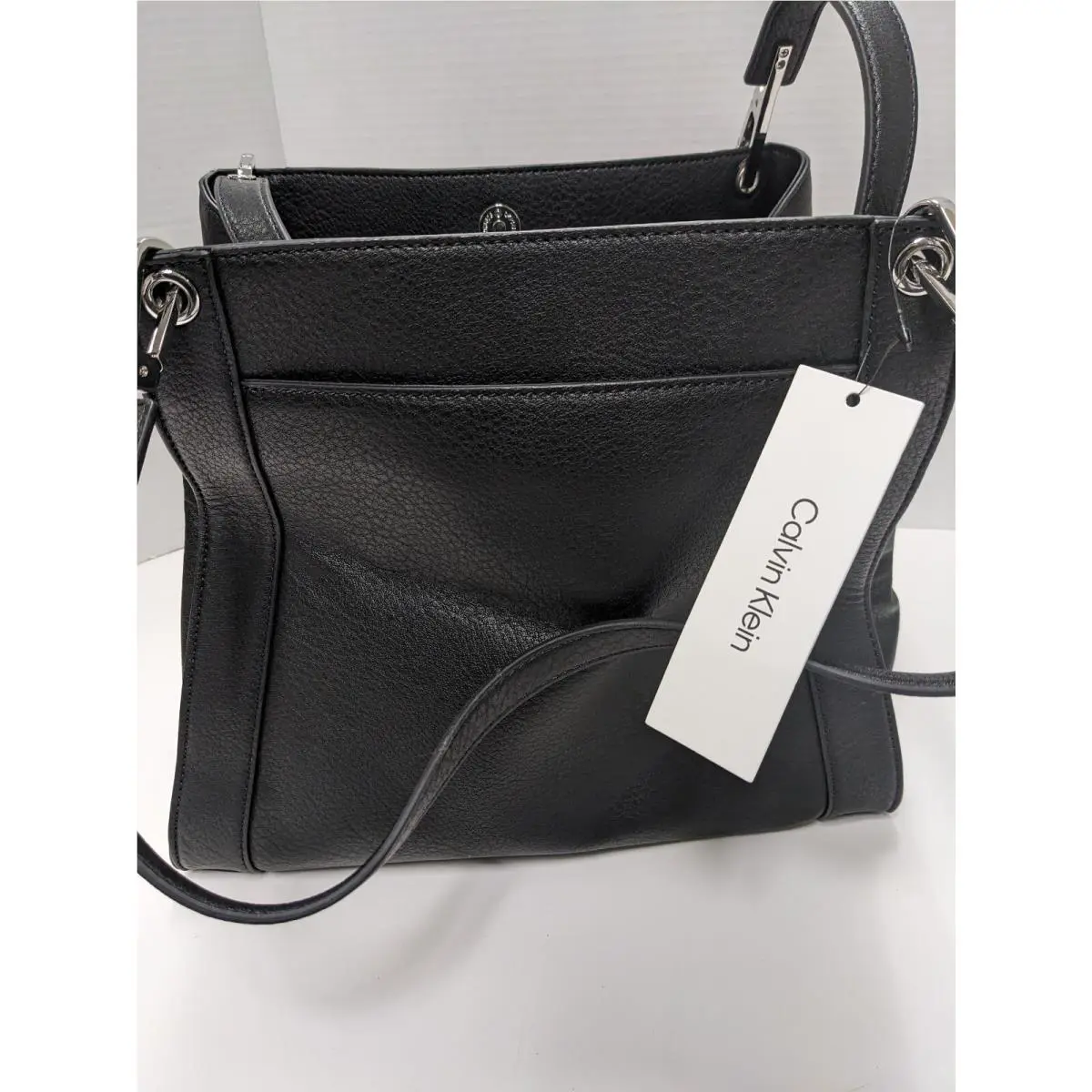Calvin Klein Garnet Triple Compartment Tote Black