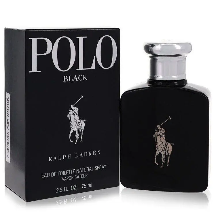 Polo Black Cologne By Ralph Lauren Eau De Toilette Spray 2.5oz/75ml For Men
