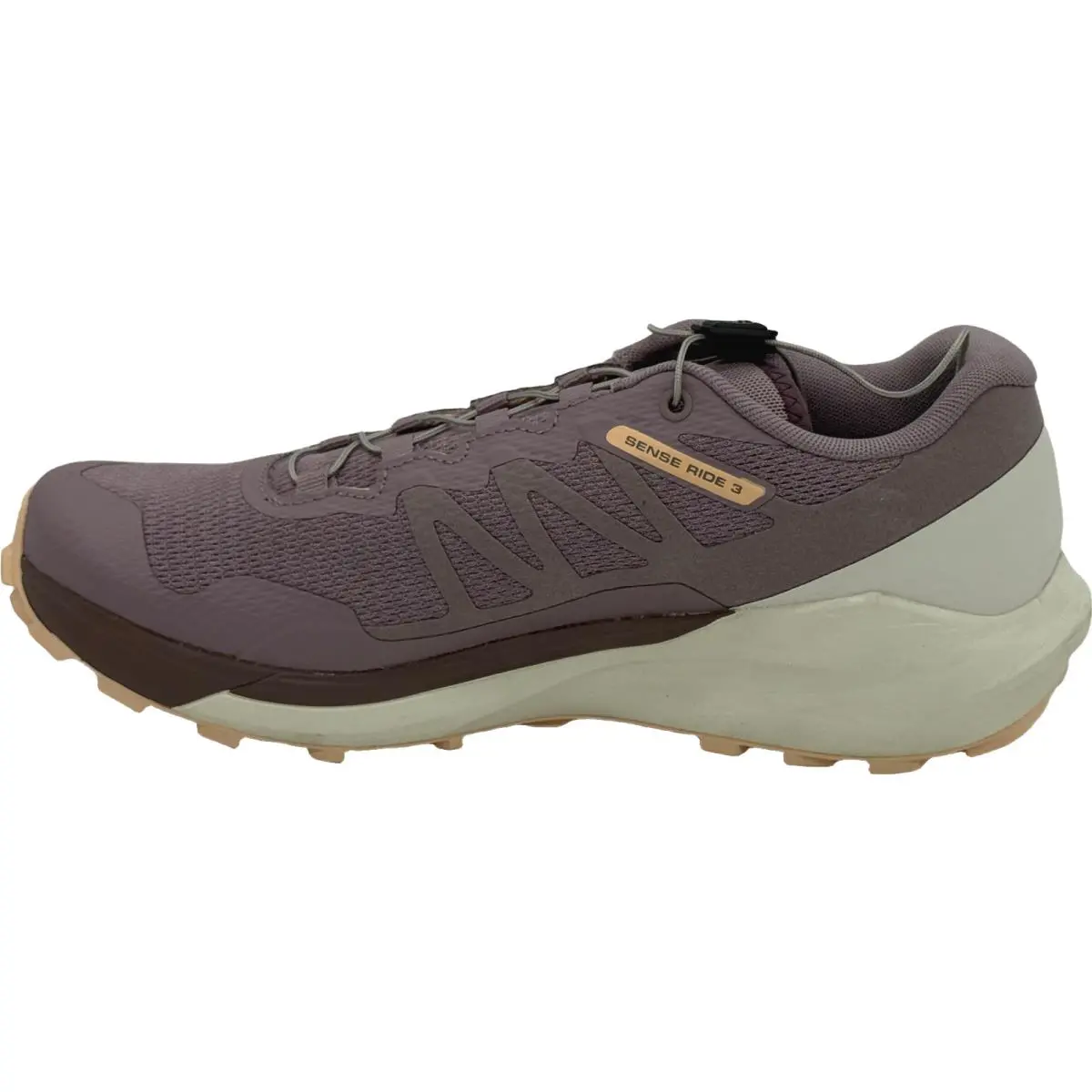 Salomon shoes - Salomon Sense Ride 3 - Sense Ride - Quail/Vanilla Ice/Bellini 5