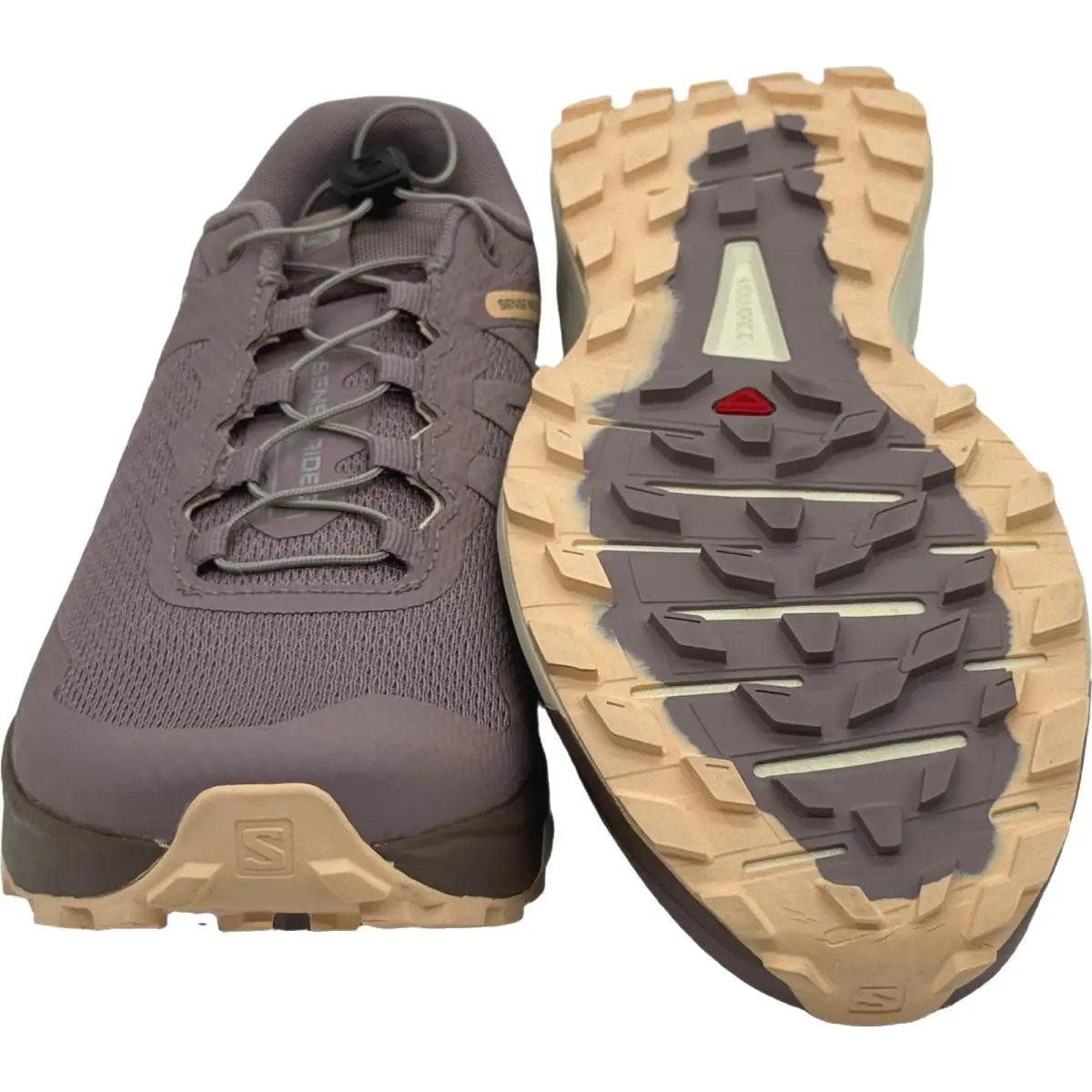 Salomon shoes - Salomon Sense Ride 3 - Sense Ride - Quail/Vanilla Ice/Bellini 7