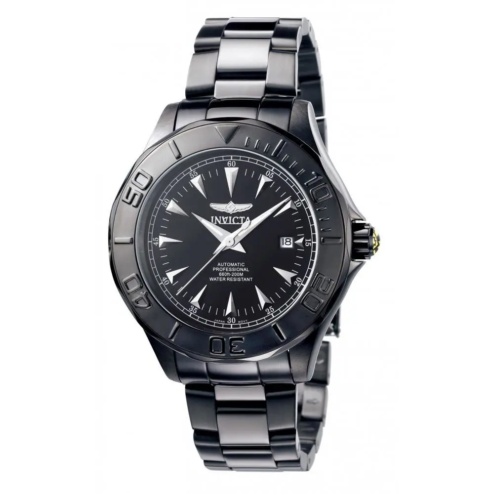 Invicta Men`s 7114 Signature Automatic 3 Hand Black Dial Watch