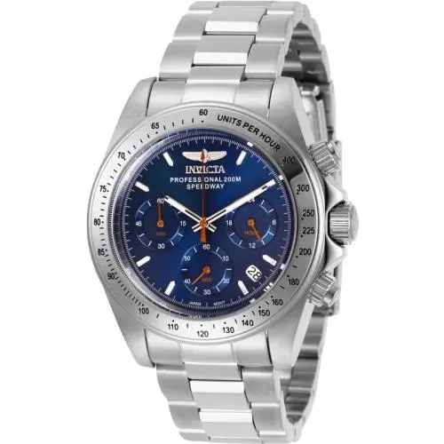 Invicta Men`s 27770 Speedway Quartz Chronograph Navy Blue Dial Watch