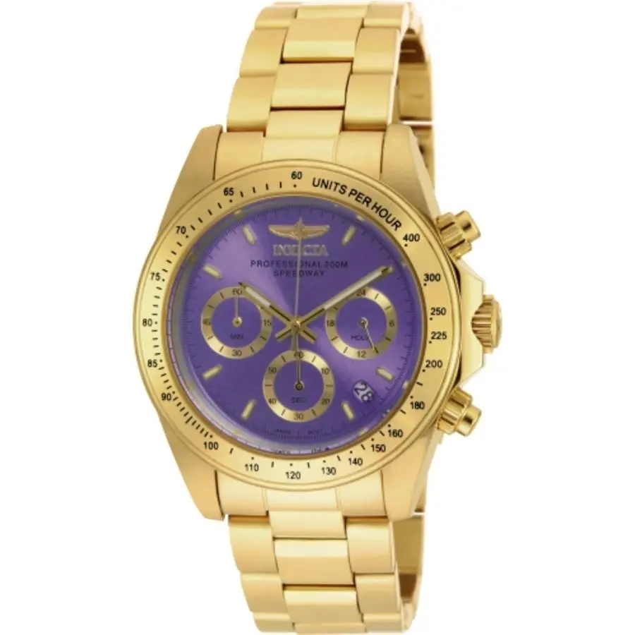 Speedway Chronograph Quartz Purple Dial Ladies Watch 18257 by Invicta
