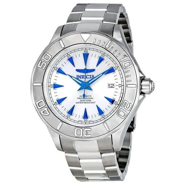 Invicta Ocean Ghost Iii Men`s Watch 7033 - Blue / Silver, Dial: Silver, Band: Silver-tone