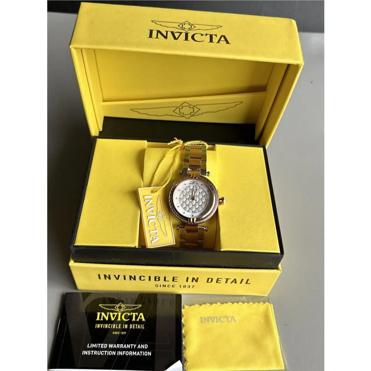 Invicta 28938 Bolt Ladies Watch Nautical Ensemble Tritnite Crystals