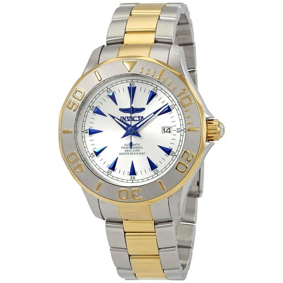 Invicta Ocean Ghost Iii White Dial Two-tone Men`s Watch 7036