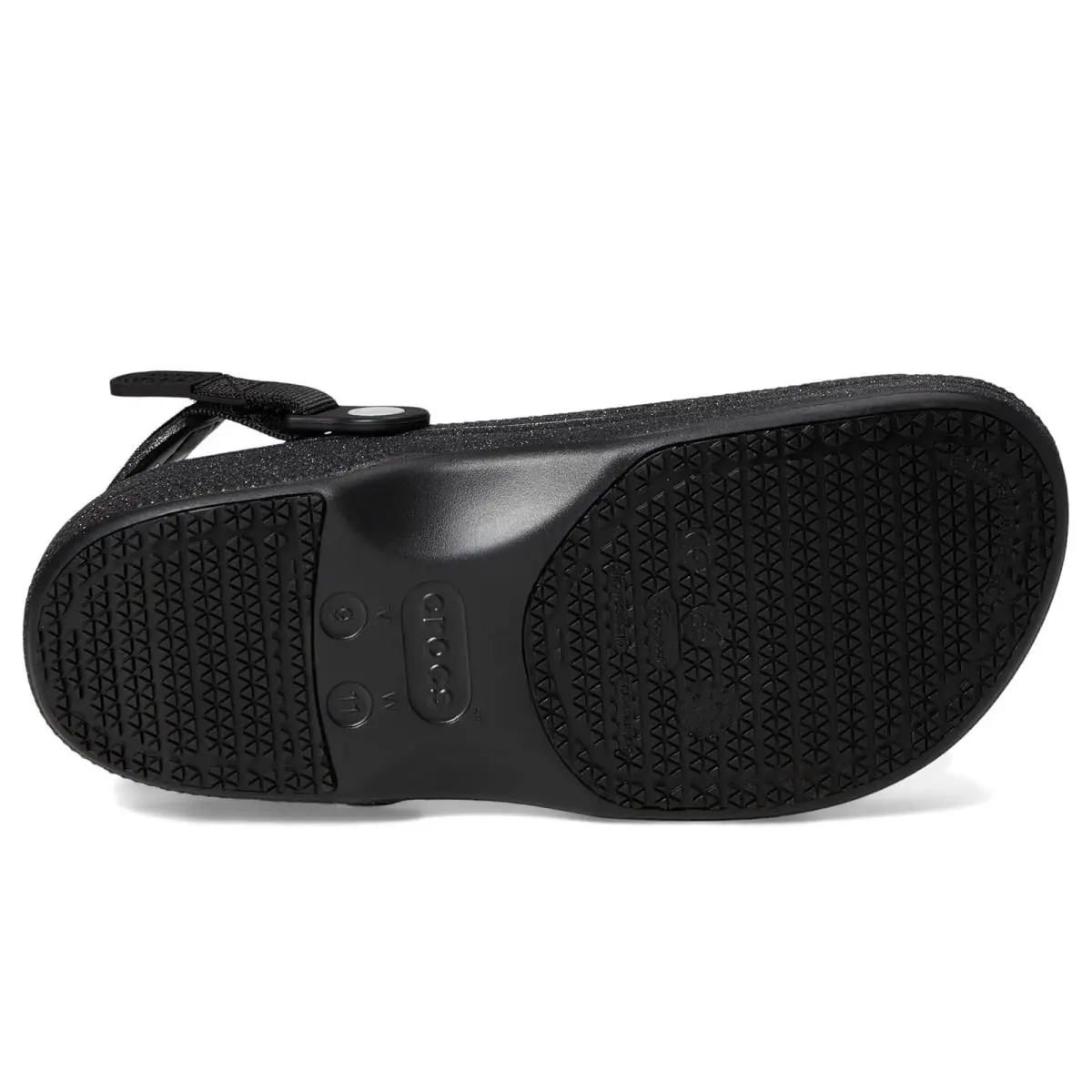 Crocs shoes - Black Glitter 8