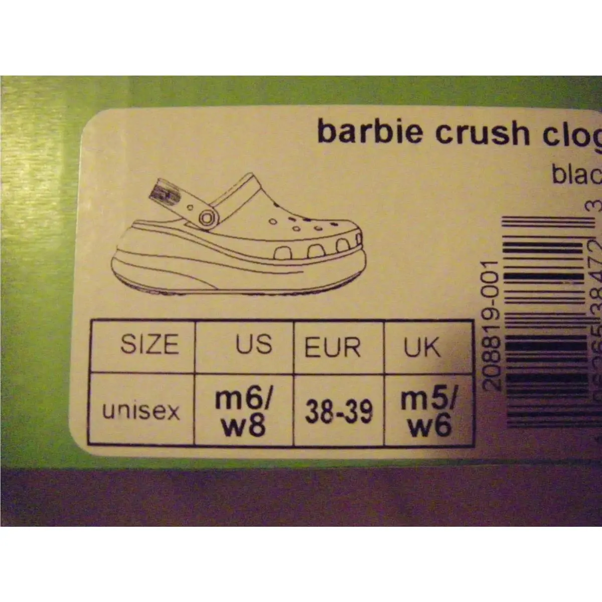 Crocs shoes - Barbie - Barbie - Black 5