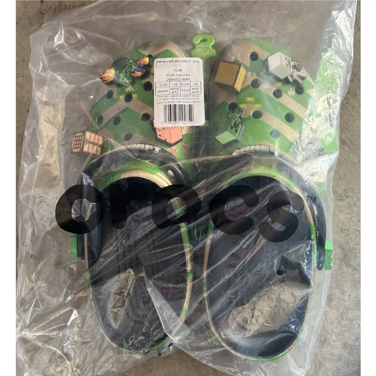 Crocs shoes - Crocs Minecraft Elevated - Minecraft Elevated - Green 1