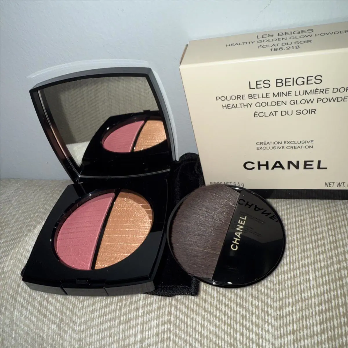 Chanel Les Beiges Eclat DU Soir Illuminating Powder Duo 2025 Summer Limited Edtn