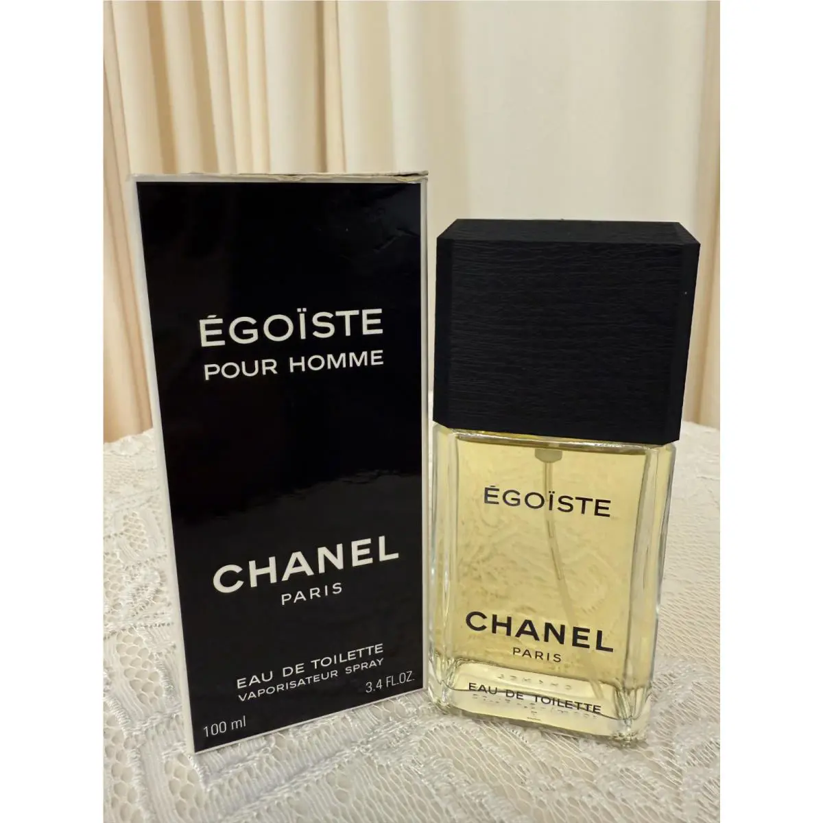 Chanel Egoiste Pour Homme Edt Spray 100ml Hard to Find